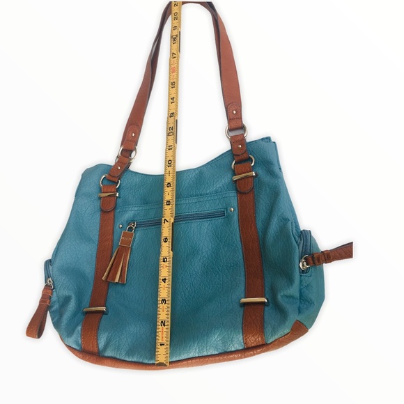 Rosetti green / brown handbag - Picture 8 of 16